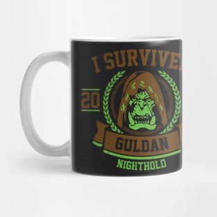 I Survived Guldan - Nighthold Raid Mug